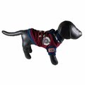 Petcessory Red Stripe 2-Leg Dog Coat - Medium DW08AM